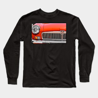 Red MGB Classic Car Long Sleeve T-Shirt